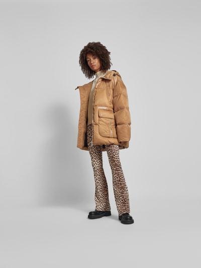 Dsquared2 Steppmantel mit Kapuze Camel 1