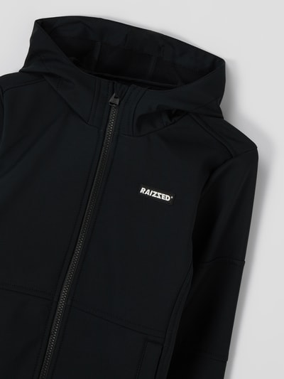 Raizzed Kurtka softshell z kapturem model „Tawou” Czarny 2