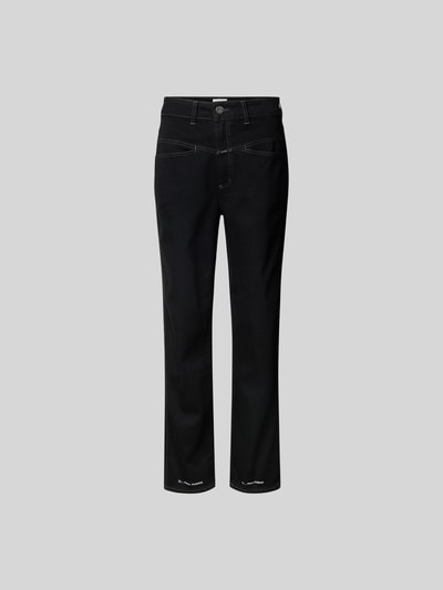 Closed Regular Fit Jeans mit Logo-Patch Black 2