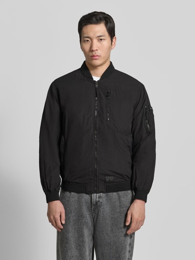 khujo Blouson mit Label-Patches Modell 'IBE' Black 4