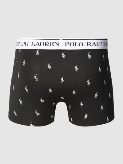 Polo Ralph Lauren Underwear Obcisłe bokserki z elastycznym paskiem z logo w zestawie 5 szt. Ciemnoszary melanż 3