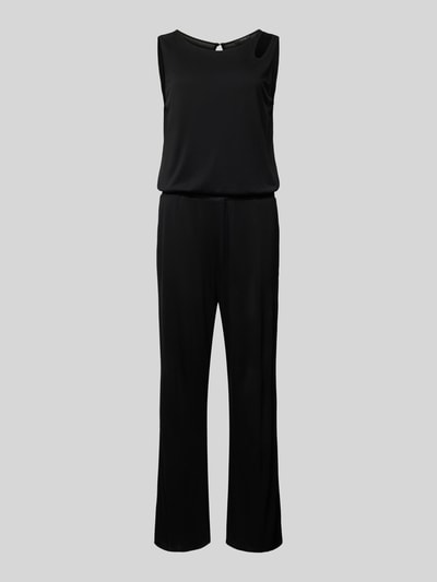 OPUS Jumpsuit aus Viskose mit Cut Out Modell 'MELPANI' Black 2
