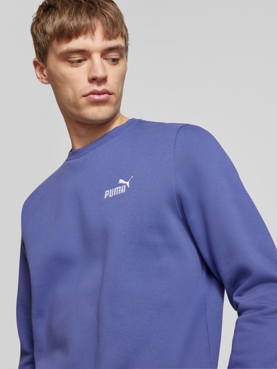 PUMA PERFORMANCE Bluza z wyhaftowanym logo Królewski niebieski 3