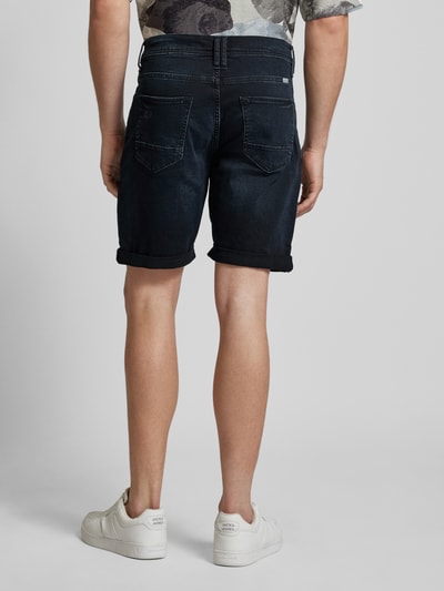 Blend Slim Fit Jeansshorts im 5-Pocket-Design Hellblau Melange 5