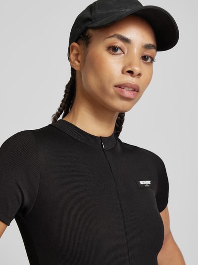 Sixth June Jumpsuit met fijnrib Zwart - 3