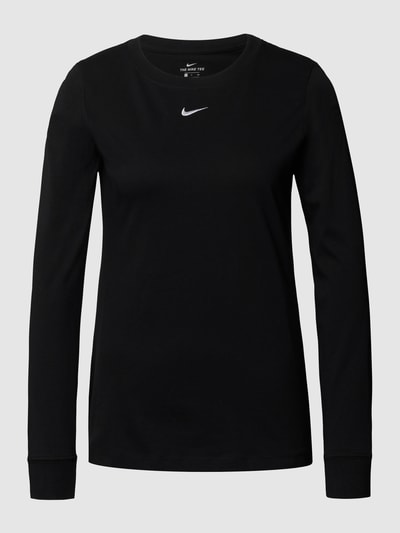 Nike Longsleeve aus Baumwolle mit Logo-Stitching Black 2