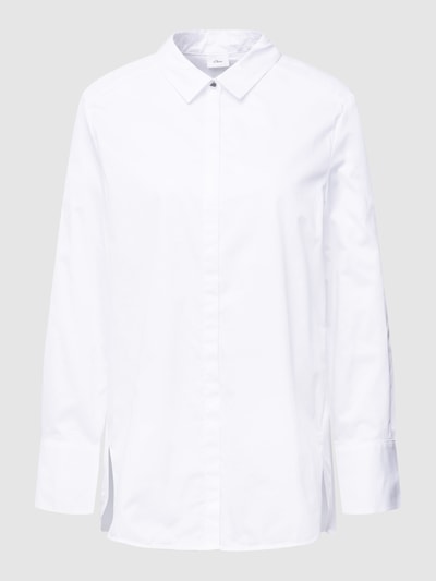 s.Oliver BLACK LABEL Bluzka koszulowa z listwą guzikową Złamany biały 2