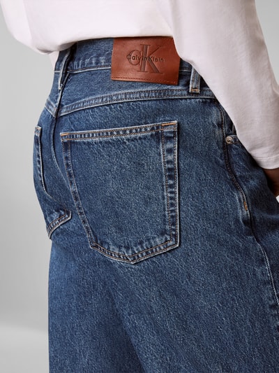 Calvin Klein Jeans Straight Fit Jeans aus reiner Baumwolle im 5-Pocket-Design Jeansblau 6