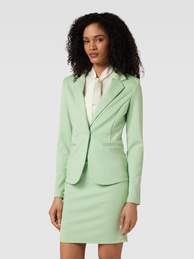 ICHI Blazer met viscose, model 'KATE' Lichtgroen - 4