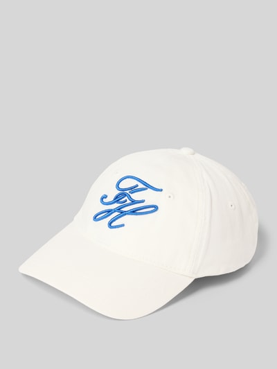 Tommy Hilfiger Basecap aus reiner Baumwolle Ecru 1