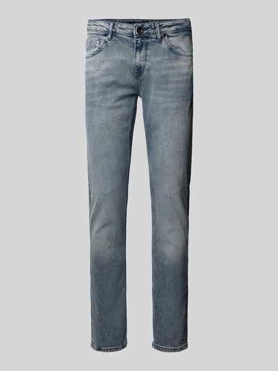 CARS JEANS Slim fit jeans met labeldetail, model 'BLAST' Blauw - 2