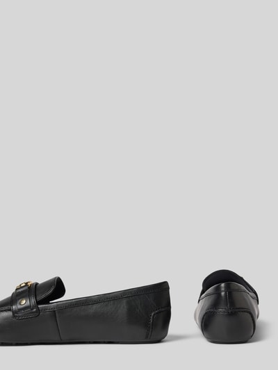 MICHAEL Michael Kors Lederballerinas mit Schaftbrücke Modell 'MANDY' Black 2