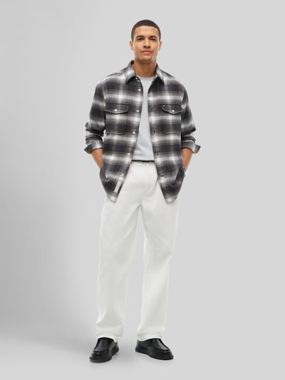 Tommy Hilfiger Regular Fit Freizeithemd aus reiner Baumwolle  Mittelgrau 1