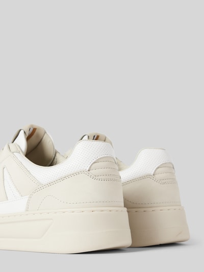 BOSS Sneaker aus echtem Leder Modell 'Baltimore' Beige 2