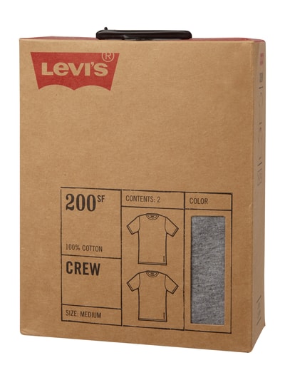 Levi's® T-Shirt im 2er-Pack Mittelgrau Melange 2
