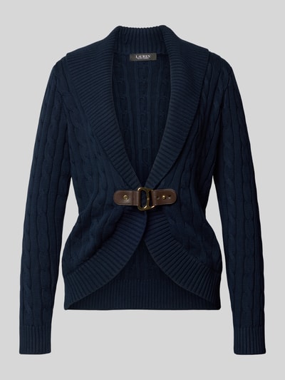 Lauren Ralph Lauren Cardigan mit Schnalle Modell 'TAYSIR' Marine 2