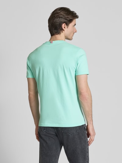 MC2 Saint Barth T-shirt met ronde hals, model 'DOVER' Mintgroen - 5