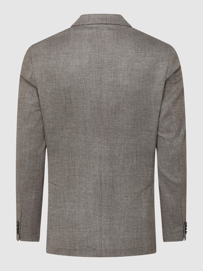 DIGEL Modern Fit 2-Knopf-Sakko aus Jersey Modell 'Edward' Taupe 4