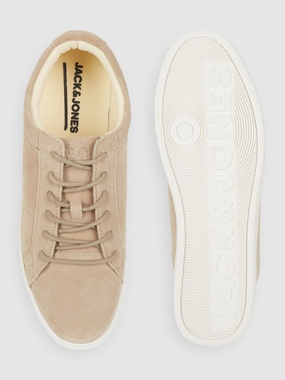 Jack & Jones Sneakers van suède, model 'Galaxy'  Beige - 4