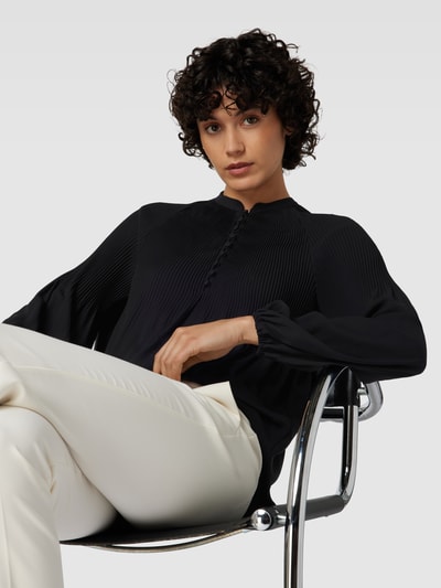 Lauren Ralph Lauren Blusenshirt mit Biesen Modell 'VERSILLA' Black 3