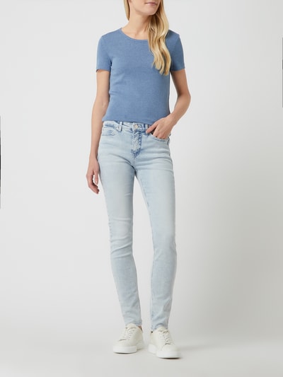 MAC Skinny Fit Jeans mit Lyocell-Anteil  Hellblau 1