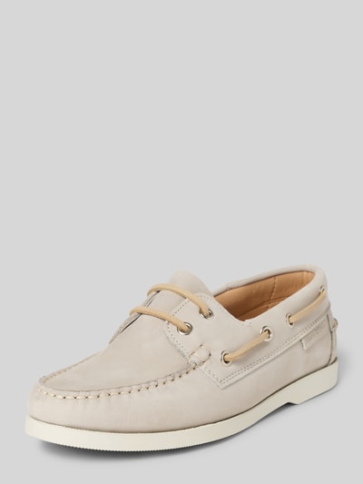 Marc O'Polo loafers van echt rundleer model 'NADJA 1C' Offwhite - 1