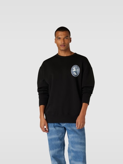 Kenzo Sweatshirt mit Label-Print Black 4