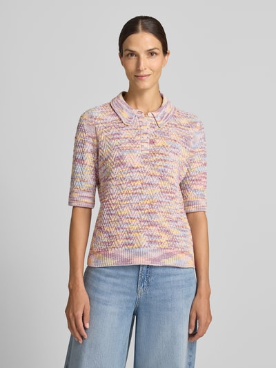 Christian Berg Woman Strickpullover mit Viskose-Anteil Altrosa 4