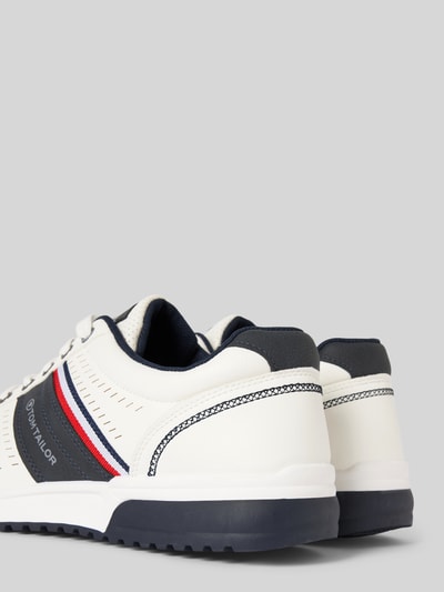 Tom Tailor Sneakers met labeldetails Wit - 2