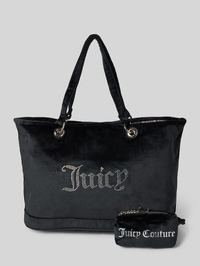 Juicy Couture Shopper met siersteentjes, model 'KIMBERLY' Zwart - 2