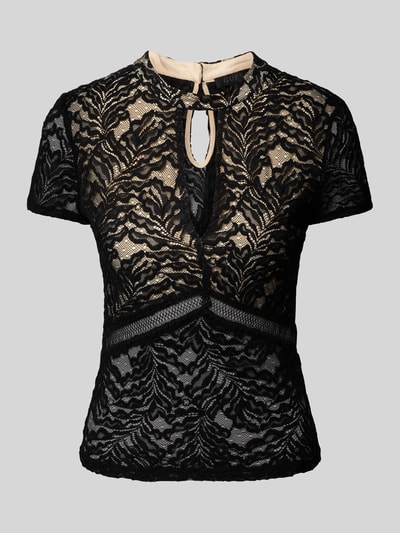 Guess T-Shirt mit Rundhalsausschnitt BLACK 2