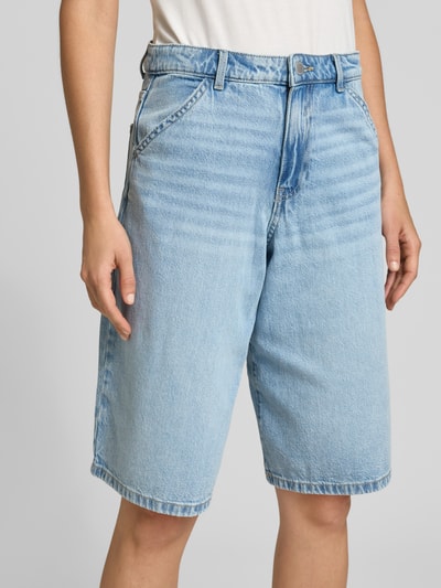 VERO MODA Regular Fit Jeansshorts aus reiner Baumwolle Modell 'SILO' Jeansblau 3