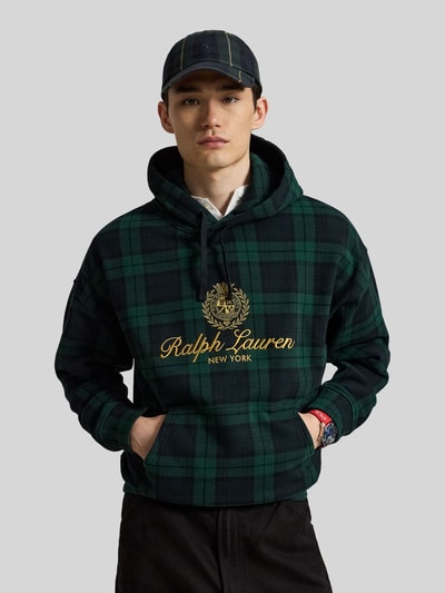 Polo Ralph Lauren Relaxed Fit Hoodie aus Baumwoll-Mix Black 5