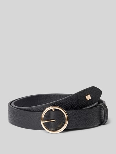 Marc O'Polo Riem met doornsluiting, model 'TORY' Zwart - 1