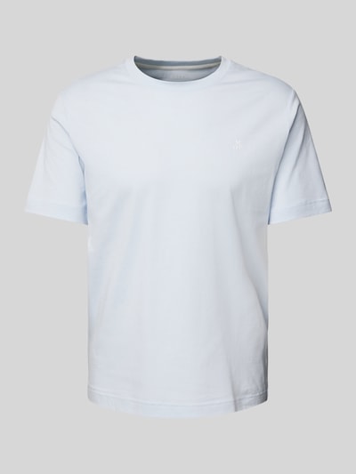 Marc O'Polo Regular Fit T-Shirt aus reiner Baumwolle Bleu 2