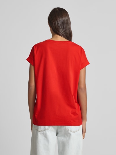 Armedangels T-Shirt mit Label-Stitching Modell 'IDAARA' Rot 5