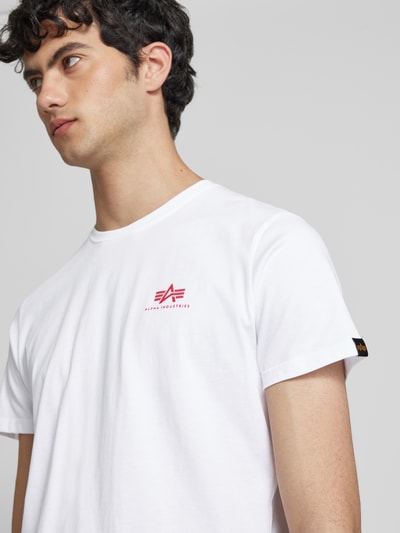 Alpha Industries T-Shirt mit Rückenprint Weiss 3