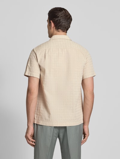 Tommy Hilfiger Regular Fit Freizeithemd aus Baumwoll-Leinen-Mix Beige 5