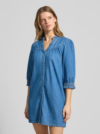 ONLY Fließendes Jeanskleid aus reiner Baqumwolle Modell 'RAYA' Jeansblau 4