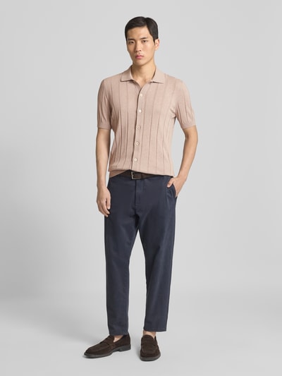 GRAN SASSO Vest met knoopsluiting Zand - 1