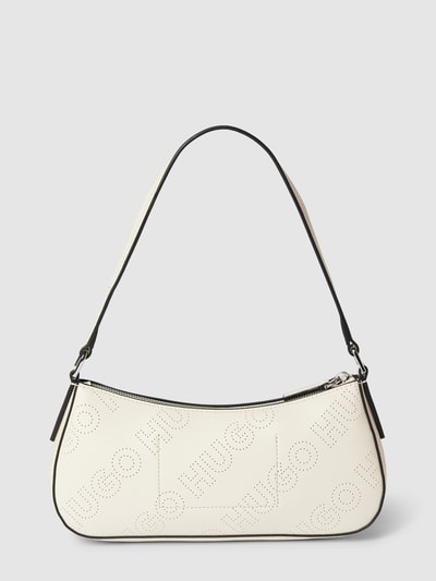 HUGO Hobo Bag mit Logo-Muster Offwhite 4