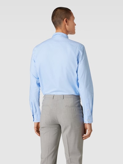 Jake*s Business-Hemd mit Button-Down-Kragen Bleu 5