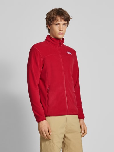 The North Face Bluza rozpinana ze stójką Bordowy 4