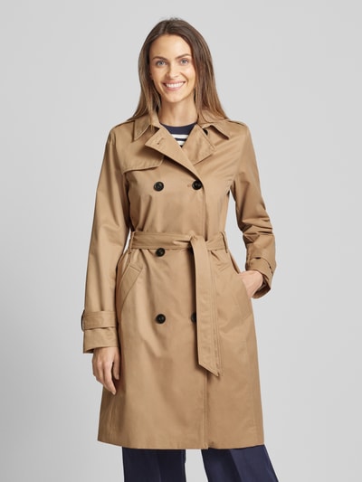 s.Oliver RED LABEL Trenchcoat mit Bindegürtel Sand 4