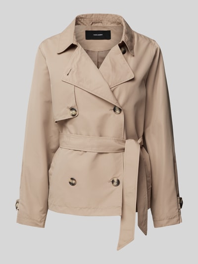 Vero Moda Comfort Fit Trenchcoat mit Reverskragen Modell 'ZOA' Hellbraun 2