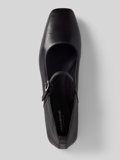 Vagabond Lederballerinas mit Dornschließe Modell 'DELIA' Black 3