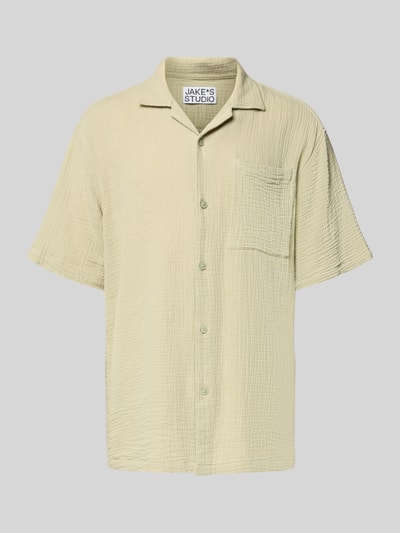 JAKE*S STUDIO MEN Vrijetijdsoverhemd met knoopsluiting Lichtgroen - 2