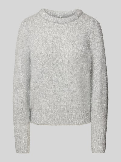 Only Regular Fit Strickpullover mit Effektgarn Modell 'ANNI' Offwhite 1