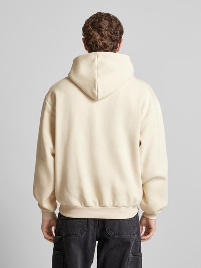 KARL KANI Hoodie met labelstitching Zand - 5