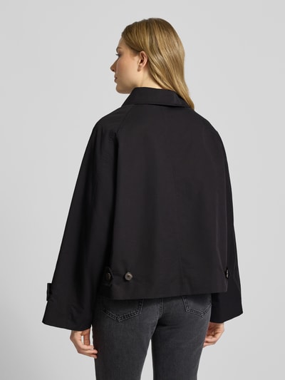 Mango Jacke mit Eingrifftaschen Modell 'NEWLIPA' Black 5